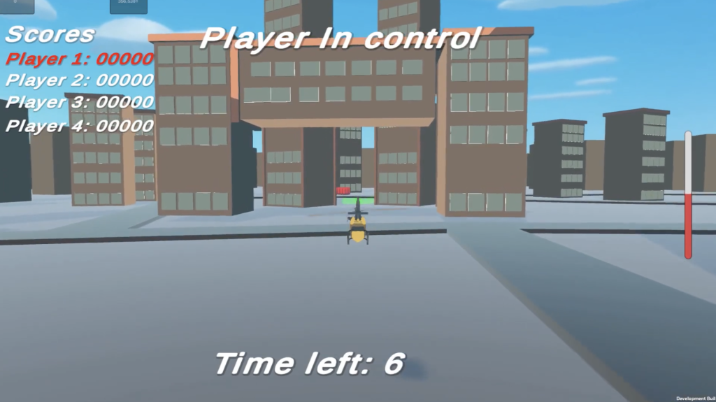 Gameplay screenshot of game Helicopter Bowling Championship by Helicopter Bowling Team