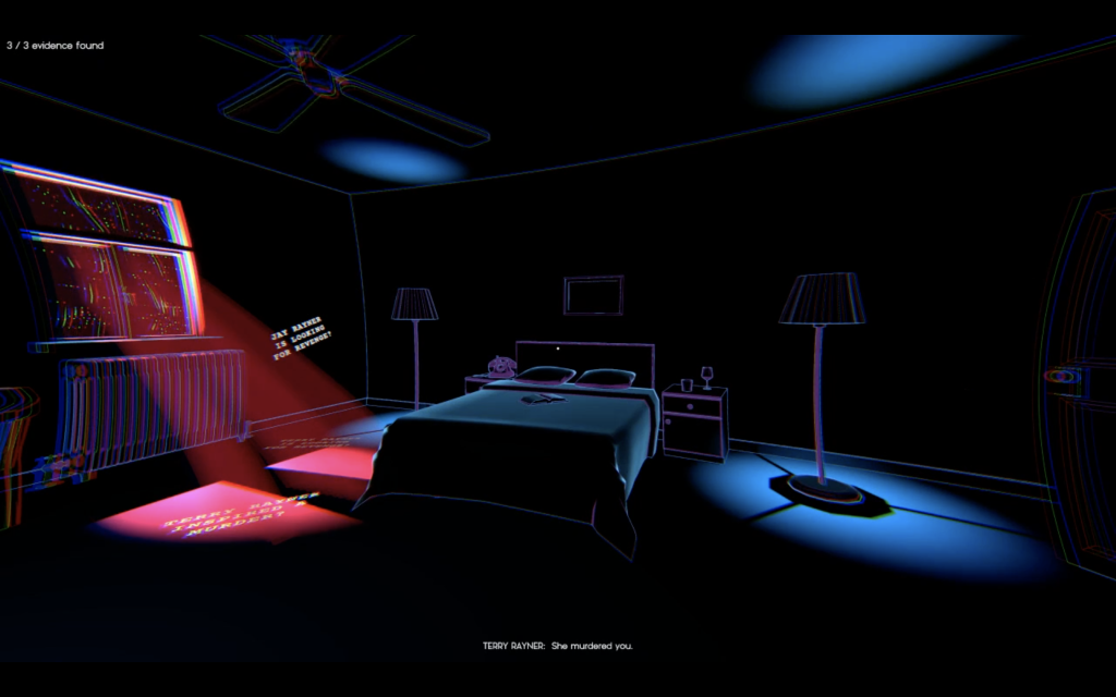 Gameplay screenshot of game Words Left Unsaid by team WLU