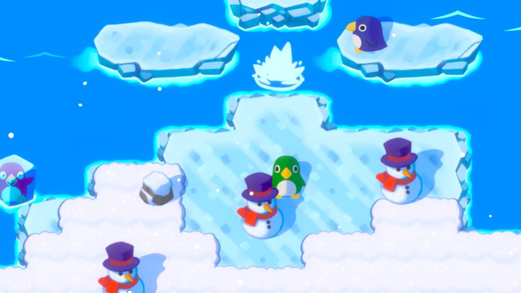 Gameplay screenshot of game Slip Slap 'n' Quack by Gud Games